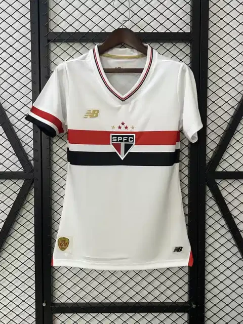 25/26 Women Sao Paulo Soccer Jersey Home