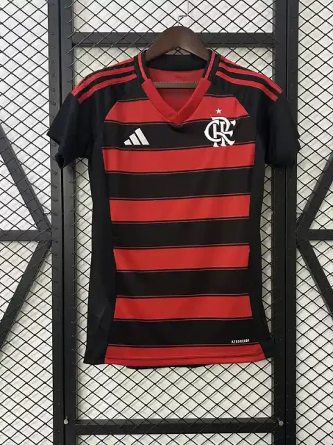 25/26 Women Flamengo Soccer Jersey Home