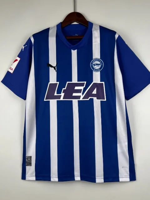 23-24 Alavés Soccer Jersey Home