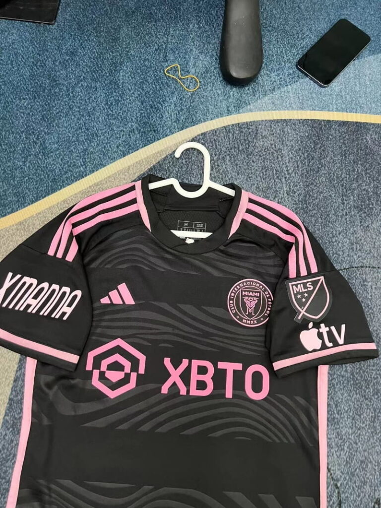 2023 Inter Miami Messi Black Soccer Jersey - Image 2
