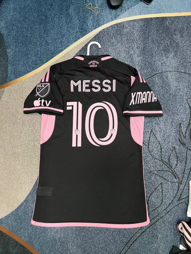 2023 Inter Miami Messi Black Soccer Jersey - Image 4