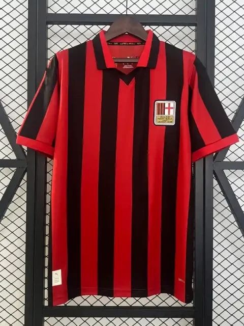 24/25 AC Milan Red 125th Special Soccer Jersey