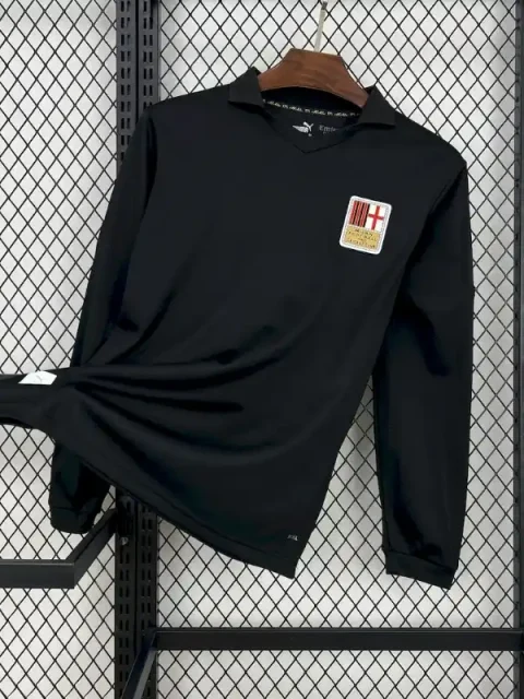 24/25 AC Milan 125th Anniversary Black Long Sleeve Soccer Jersey