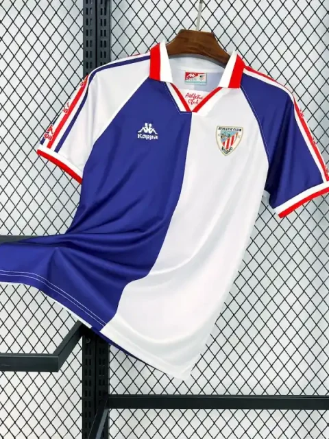 Retro 1997-98 Athletic Bilbao Soccer Jersey Away