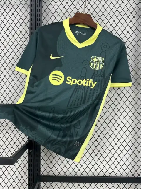 24/25 Barcelona Dark Green Training Suit