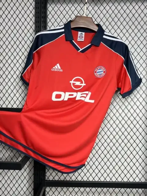 Retro 2000-01 Bayern Munich Soccer Jersey Home