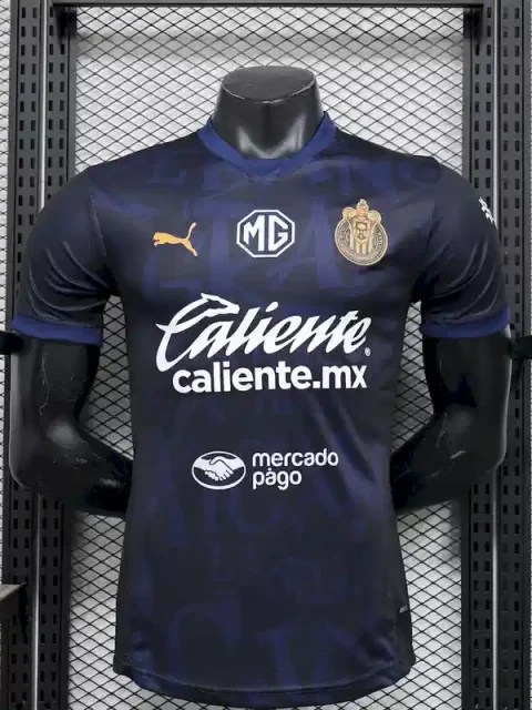 24/25 Player Version Chivas Guadalajara CD Soccer Jersey Second Away