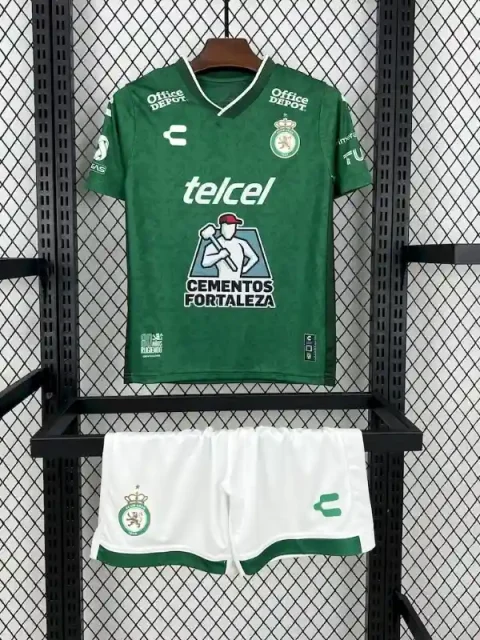 24/25 Kids Club León F.C. Soccer Jersey Home