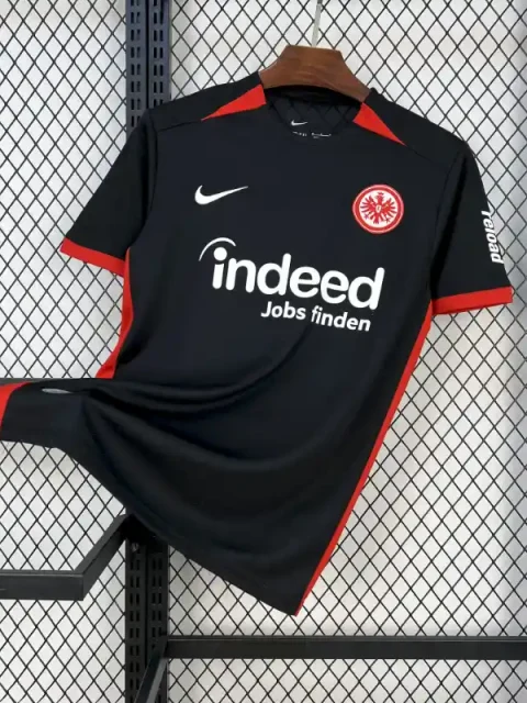 24/25 Frankfurt Black Soccer Jersey Away