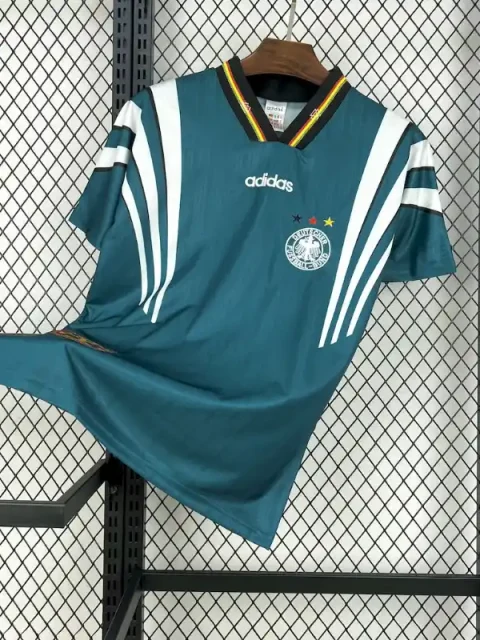 Retro 1996 Germany Soccer Jersey Away