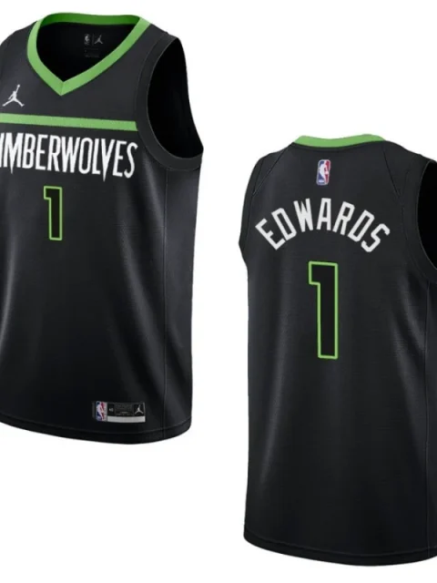 2022-23 Minnesota Timberwolves Anthony Edwards #1 Jersey