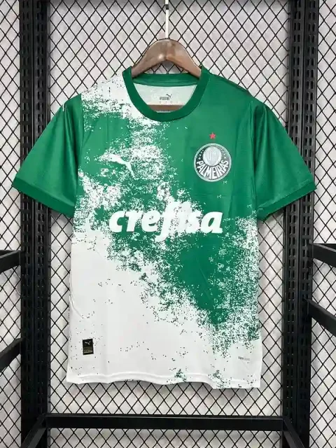 24/25 Palmeiras Special Edition White and Green Soccer Jersey