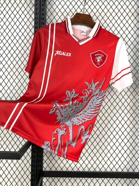 Retro 1998-99 Perugia Soccer Jersey Home
