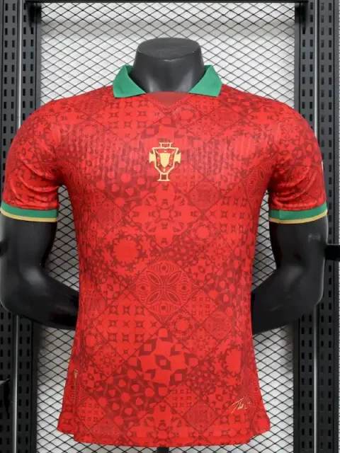 2024 Player Version Portugal Red Special Edition Soccer Jersey