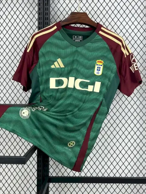 24/25 Real Oviedo Soccer Jersey Second Away