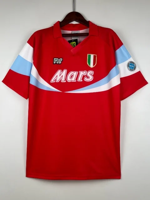 Retro 1990-91 Naples Soccer Jersey Away