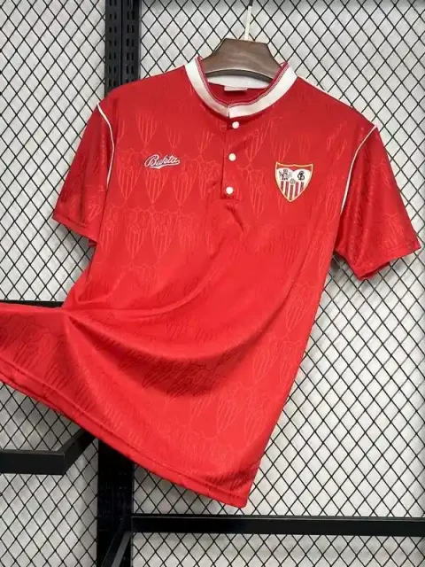Retro 1991-92 Sevilla FC Soccer Jersey Away