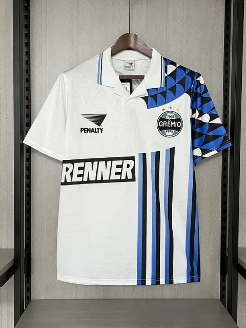 Retro 1994-95 Gremio Soccer Jeresy Away