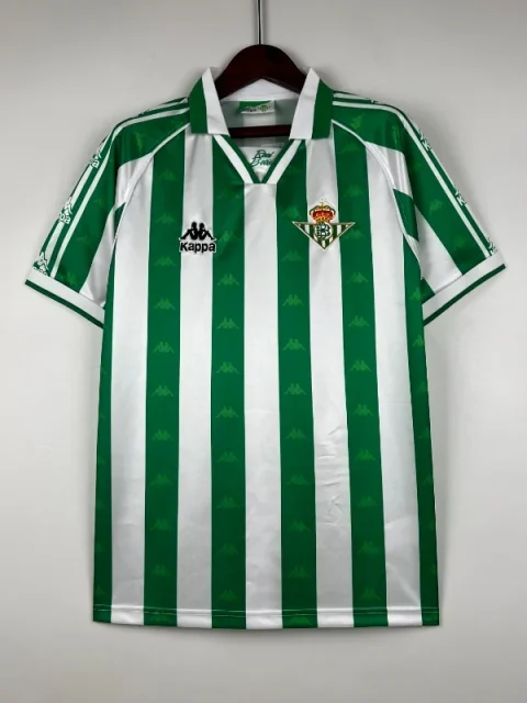 Retro 1995-97 Real Betis Soccer Jersey Home