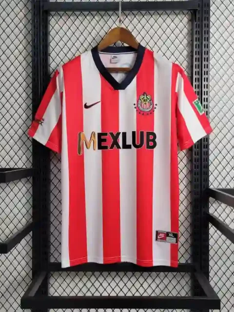 Retro 1996-97 Chivas Guadalajara CD Soccer Jersey Home