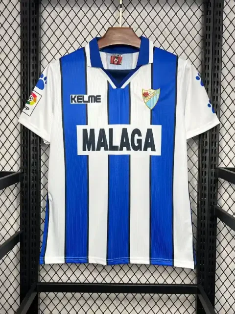 Retro 1997-98 Malaga Soccer Jersey Home