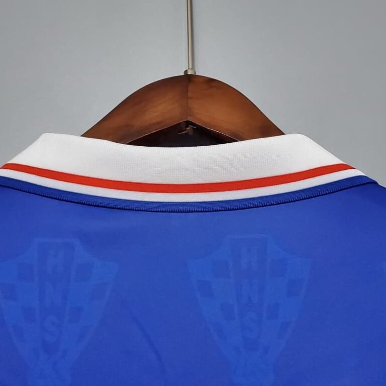 Retro 1998 Croatia Soccer Jersey Home - Image 2