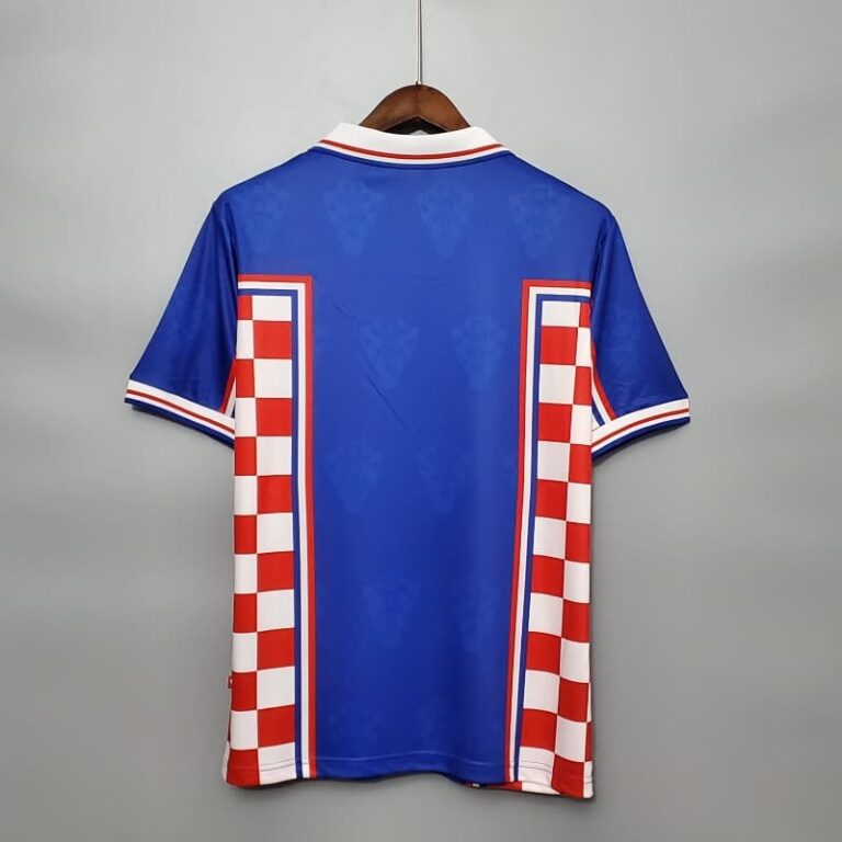 Retro 1998 Croatia Soccer Jersey Home - Image 5
