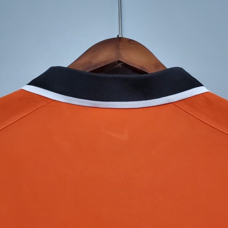 Retro 1998 Netherlands Soccer Jersey Home - Image 4