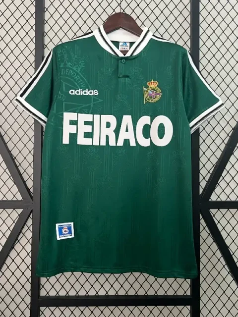 Retro 1999-00 Real Club Deportivo de La Coruña Soccer Jersey Away