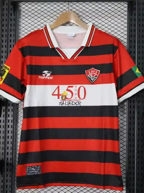 Retro 1999 Vitória Soccer Jersey Home