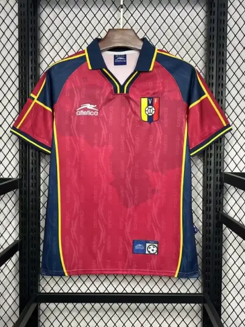 Retro 2000 Venezuela Soccer Jersey Home