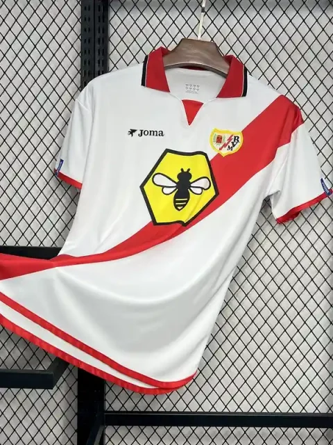 Retro 2001-02 Rayo Vallecano de Madrid SAD Soccer Jersey Home