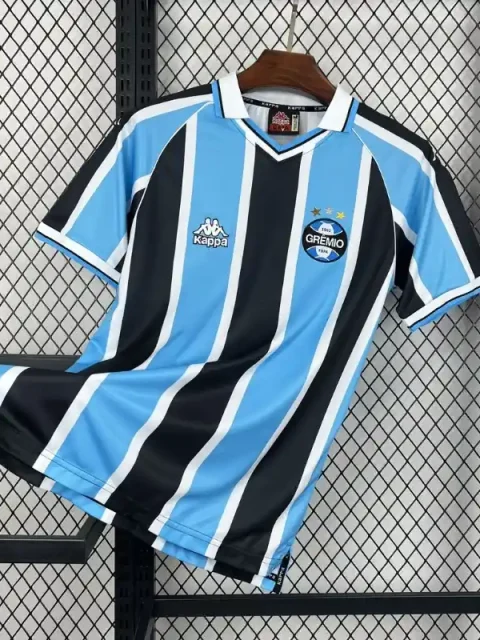 Retro 2001 Gremio Soccer Jeresy Home