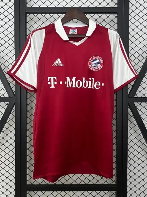 Retro 2003-04 Bayern Munich Soccer Jersey Home