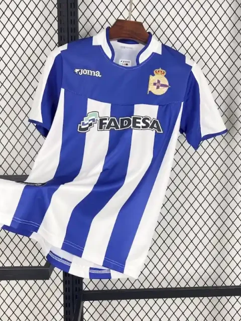 Retro 2003-04 Real Club Deportivo de La Coruña Soccer Jersey Home