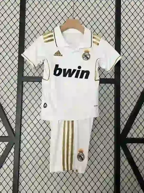 Retro 2011-12 Kids Real Madrid Soccer Jersey Home