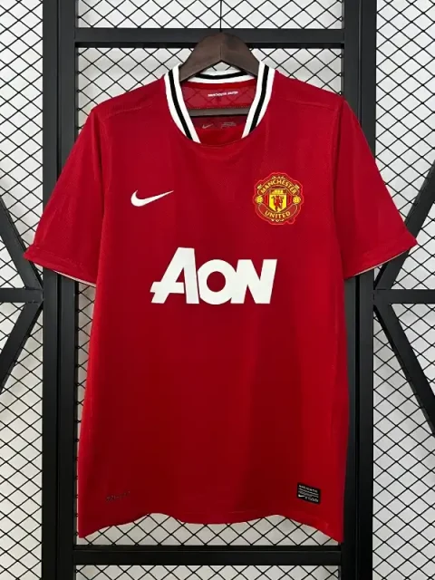 Retro 2011-12 Manchester United Soccer Jersey Home