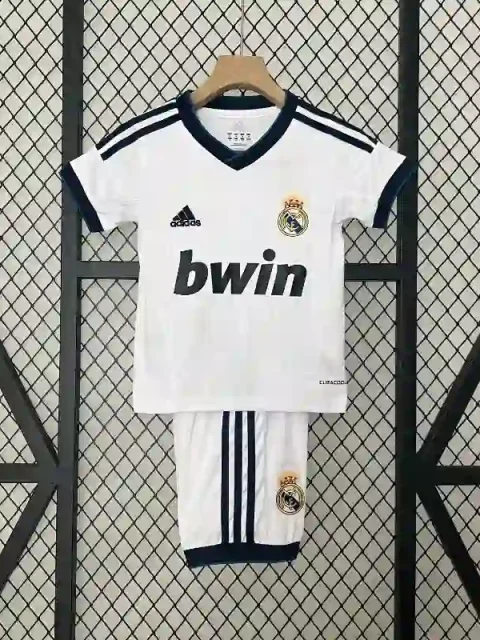 Retro 2012-13 Kids Real Madrid Soccer Jersey Home