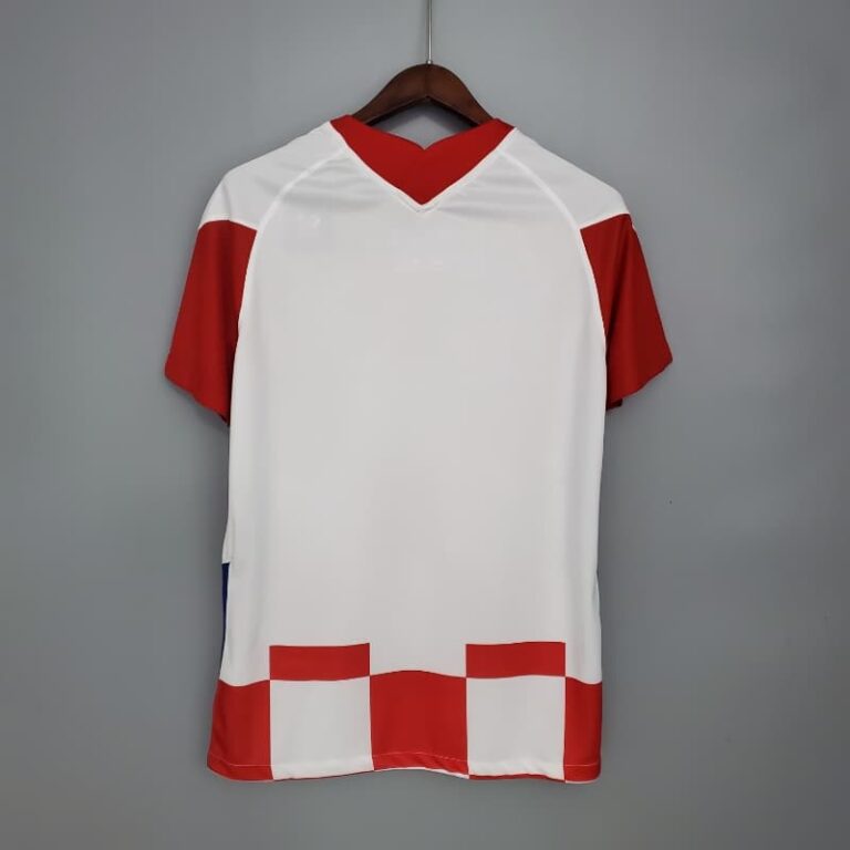 Retro 2020 Croatia Soccer Jersey Home - Image 4