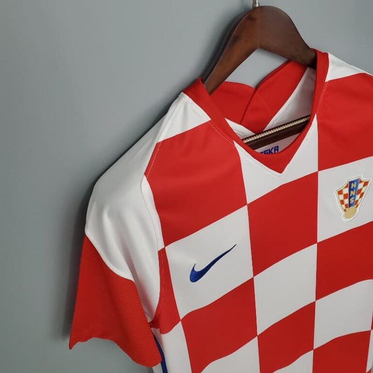 Retro 2020 Croatia Soccer Jersey Home - Image 5