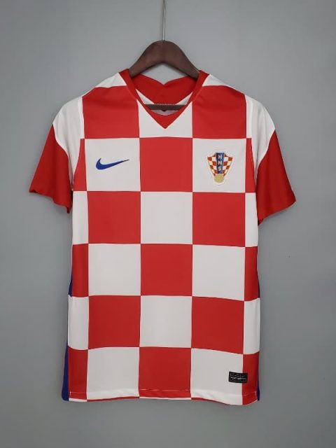 Retro 2020 Croatia Soccer Jersey Home