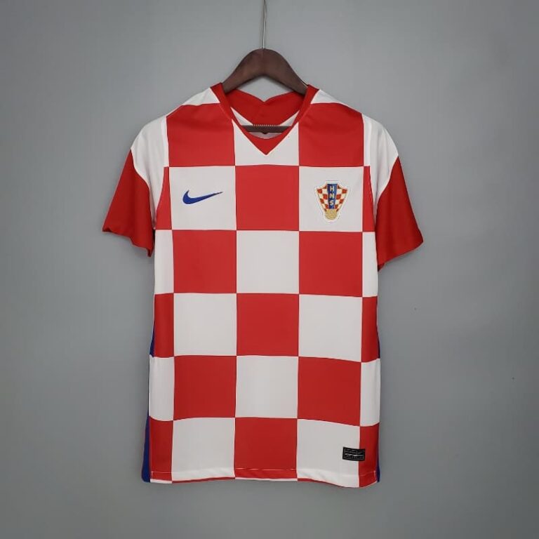 Retro 2020 Croatia Soccer Jersey Home