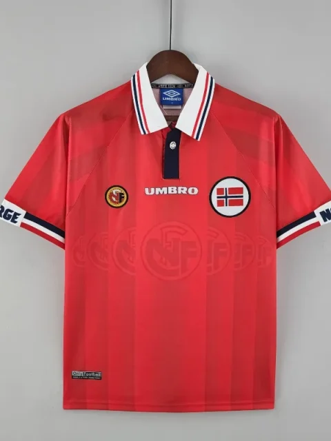Retro 1998-99 Norway Soccer Jersey Home