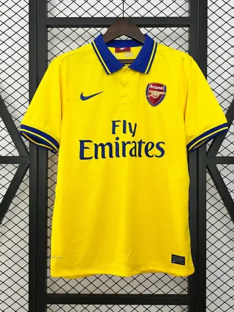 Retro 2013-14 Arsenal Soccer Jersey Away