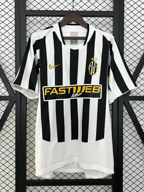 Retro 2003-04 Juventus Soccer Jersey Home
