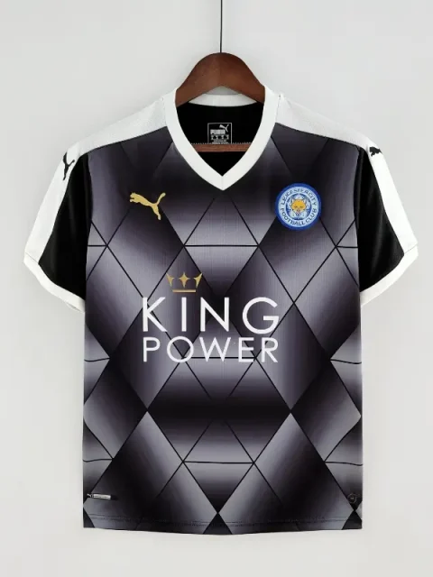 Retro 2015-16 Leicester City Soccer Jersey Away