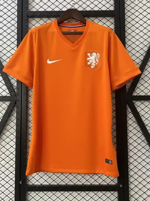 Retro 2014 Netherlands Soccer Jersey Home