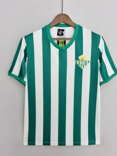 Retro 1976-77 Real Betis Soccer Jersey Home