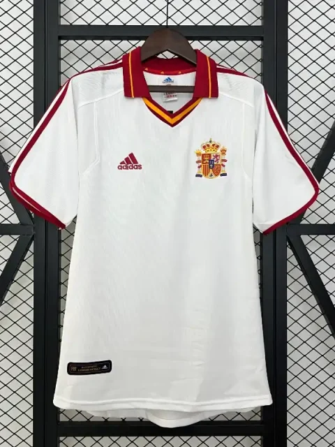 Retro 2000 Spain Soccer Jersey Away