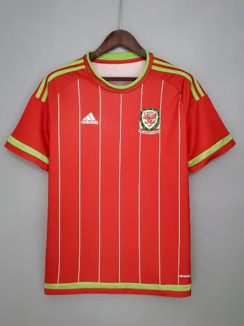 Retro 2015-16 Wales Soccer Jersey Home